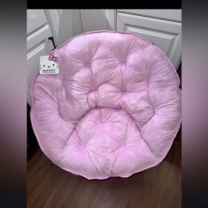 Sanrio Hello Kitty Saucer Chair 27", Foldable Tik Tok Viral NEW